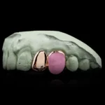Enamel Solid Double Cap Grillz