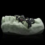 Spider Web Enamel Opal Grillz - Image 3