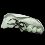 Spider Enamel Opal Triple Cap Grillz - Image 3