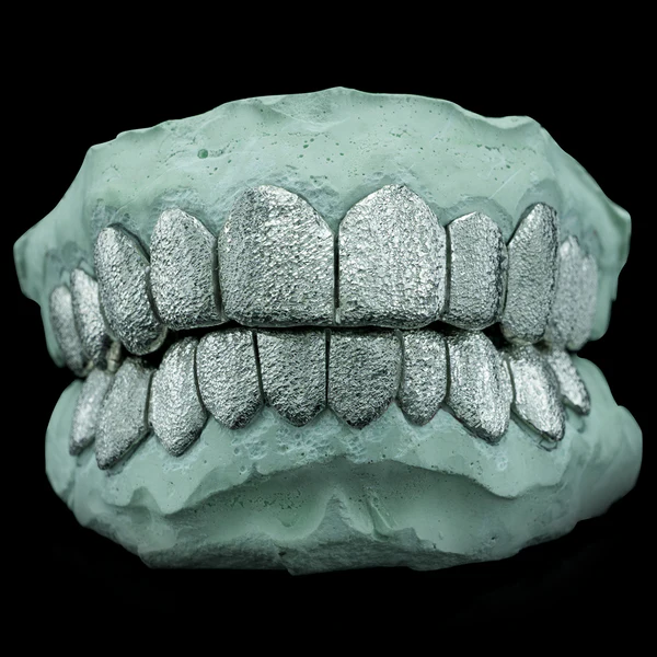 Solid-sterling-silver-diamond-dust-set-grillz_600x.progressive Solid .925 Sterling Silver Diamond Dust Grillz - Image 1