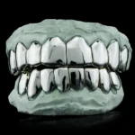 Solid .925 Sterling Silver Deep Cut Grillz