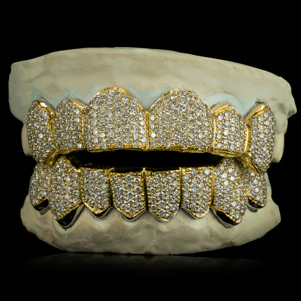 main-image_f0bc3b6e-343f-46f1-810e-026e81b6e643_600x.progressive Solid Gold Natural Diamond Zigzag Setting Grillz - Image 1