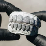 Iced VVS Moissanite Grillz (Straight Setting) - Image 4